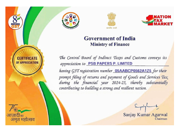 Government of India Ministry of Finance