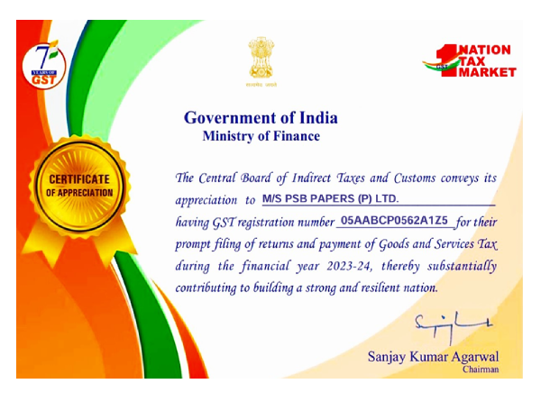 Government of India Ministry of Finance
