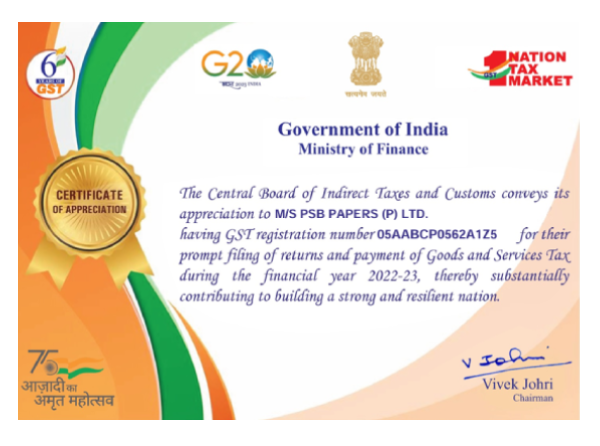 Government of India Ministry of Finance