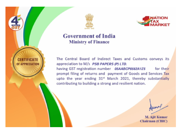 Government of India Ministry of Finance
