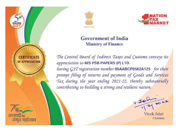 Government of India Ministry of Finance